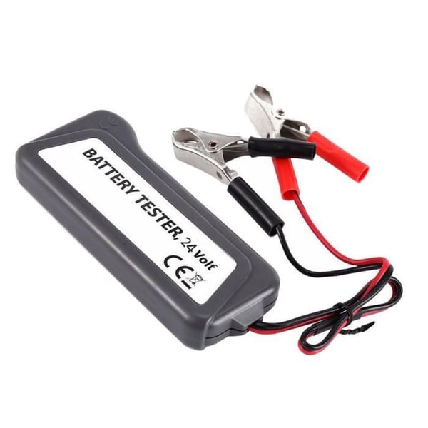 Bil motor digital batteri alternator tester 12v køretøj 6 LED display