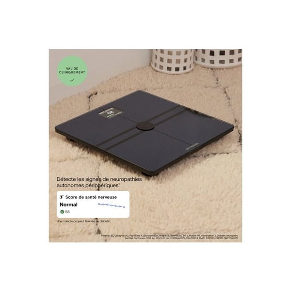 Balance connectée Withings Body Comp Vit