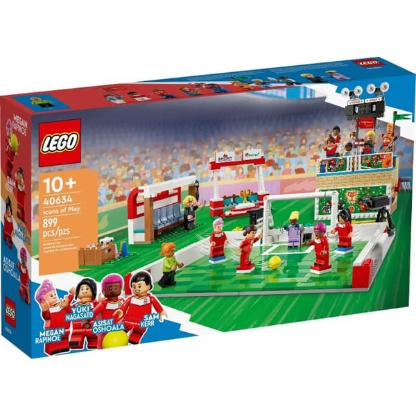Byggsats - LEGO - 40634 - Spelikoner - Fotboll - 12 år och äldre