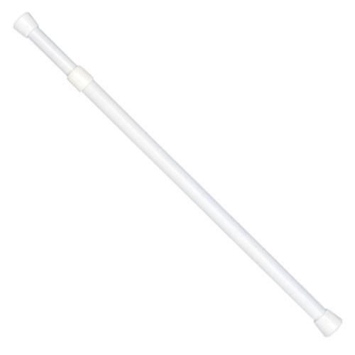 Utstansad fönsterlist - Vit - 8 mm x 30/50 cm - 2 enheter - Idealisk för gardiner