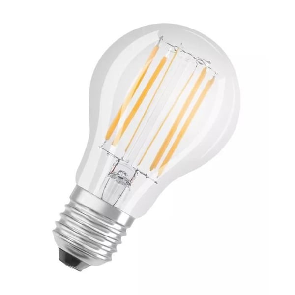 LED-lampa E27 - TECHBREY - A60 Filament 7,5W - Varmvit 2700K - 1055 Lumen - Ø60x105 mm