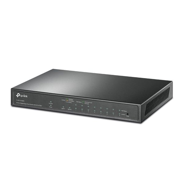 Gigabit-switch - TP-LINK - TL-SG1210MPE - 10 portar - PoE+ - Hanterad