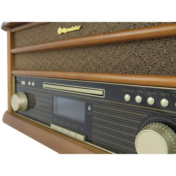 Retro stereo kit - Roadstar - HIF- - Bluetooth - DAB+ - Skivspelare och kassett