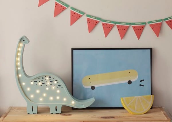 Little Lights - Blue Diplodocus Night Light