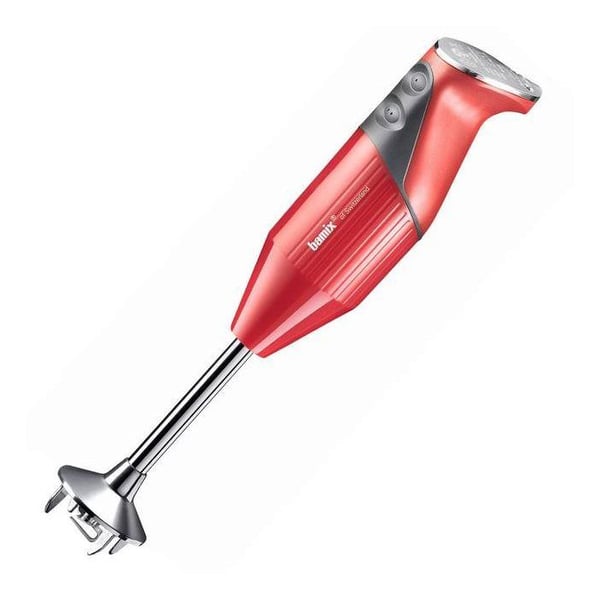 Handmixare - BAMIX - Deluxe - 200 W - 2 hastigheter - Röd