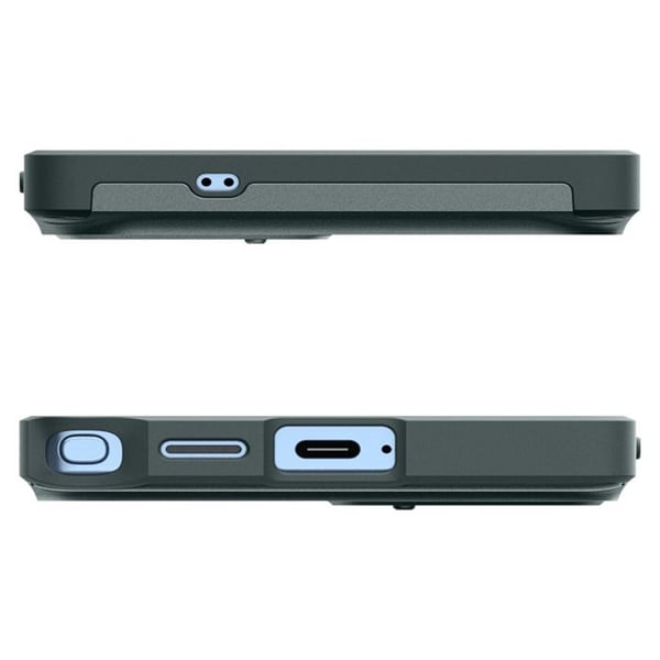 "Coque - SPIGEN - Optik Armor - Samsung Galaxy S25 Ultra - Abyssgrøn - Forstærket beskyttelse"