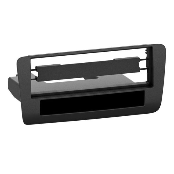 1-DIN frontadapter med förvaringsfack kompatibel med Audi A1 9/2010 > svart 1-DIN frontadapter med förvaringsfack kompatibel med Audi A1 9/2010 > svart