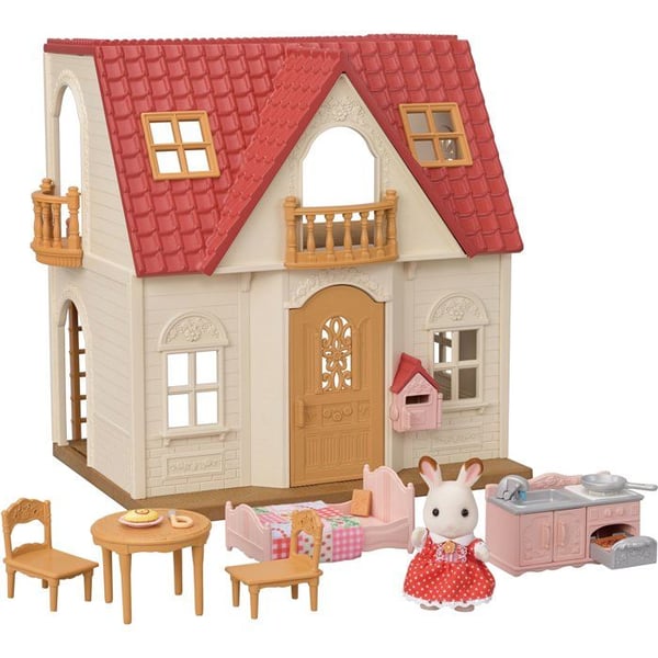 Den hyggelige hytte i landsbyen - Sylvanian Families - 5567