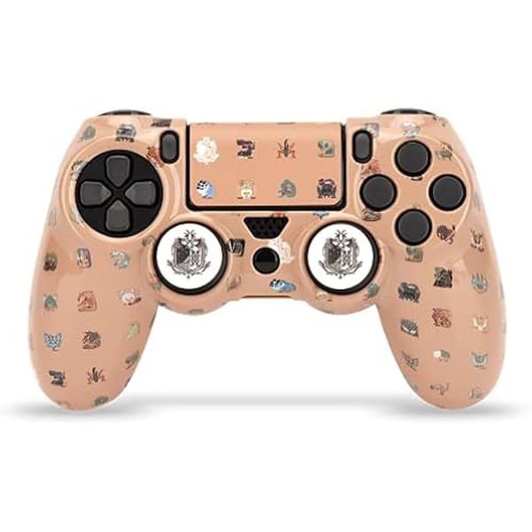 Fodral + grepp för handkontroll - FR-TEC - Monster Hunter - Flerfärgad - PS4 - Officiell licens