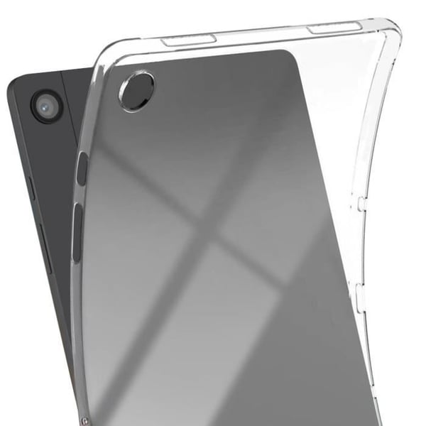 Fodral till Samsung Galaxy Tab A9 Plus - AVIZAR - Klassiskt fodral - Mjukt silikon - Genomskinlig
