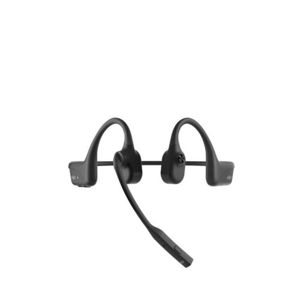Trådlösa hörlurar - SHOKZ - OpenComm2 2025 Uppgradering - Öronkrokar - Bluetooth - Svart