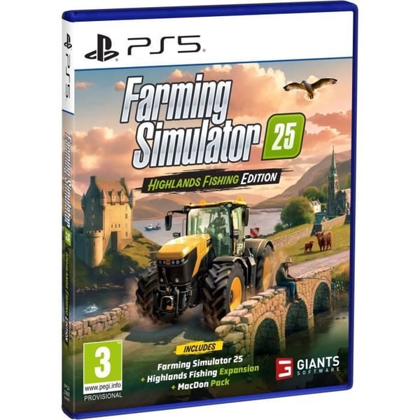 Farming Simulator 25: Highlands Fishing Edition - PS5 Spel