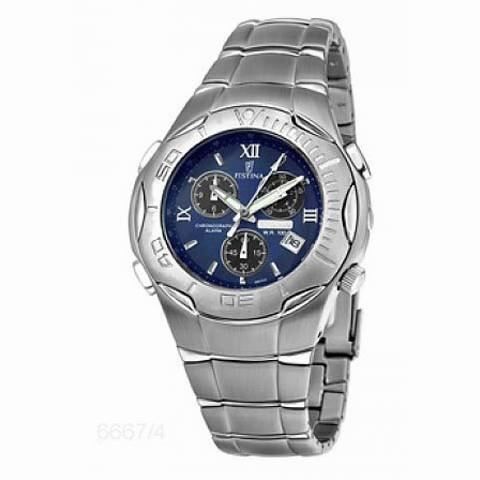 Klocka - FESTINA - F6667-4 - Kvarts - Analog - Silverstål