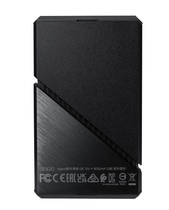 Ekstern SSD-harddisk - ADATA - SE920 - 4 To - Læsehastighed 3700 Mo/s - USB Type-C