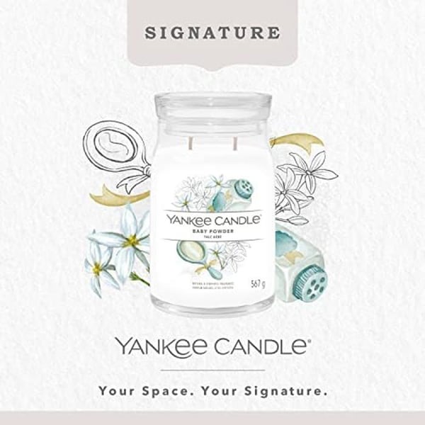 YANKEE CANDLE STOR DOFTLJUS BABY PULVER