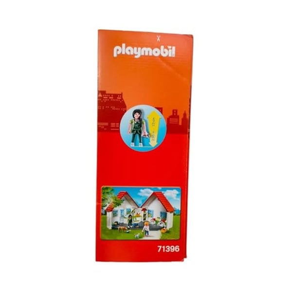 Leksak - PLAYMOBIL - FÅ MED DJURKLINIK - Levereras monterad - För barn från 3 år och uppåt - Plast