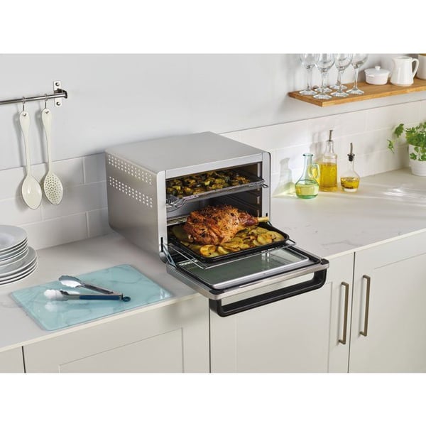 Mini fyrfunktion Ninja Foodi DT200EU – 10-i-1, 29 L, 2 nivåer – Air Fry, rotisserie, pizza, dehydrator