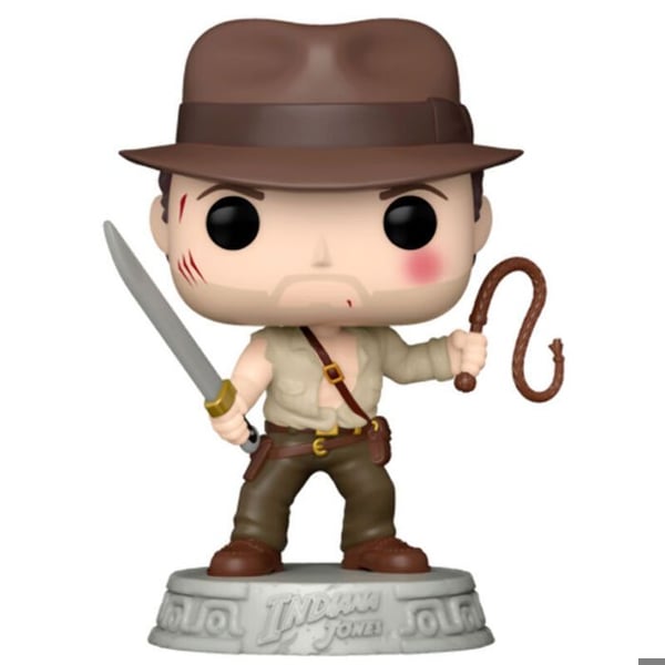 Figurine Funko POP - FUNKO - Indiana Jones Exclusive - Hållbar vinyl - Handmålad - Blanda