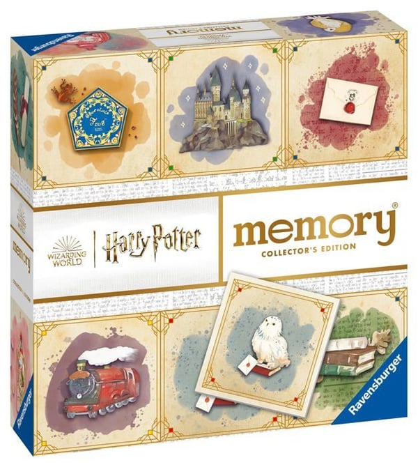 Utbildningsspel - RAVENSBURGER - Samlarminnen Harry Potter - 64 kort - 3 år och uppåt - Flerfärgad