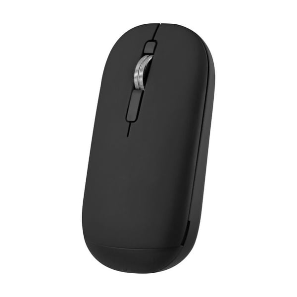 Trådlös mus - T'NB - FÄRG - Bluetooth och USB-A - Automatisk viloläge - Transportrem