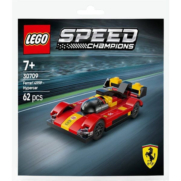 Byggleksak - LEGO - Ferrari 499P - Röd - 3 år och uppåt - Lego Technic