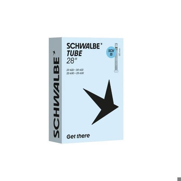 Slang - SCHWALBE - Butyl - 28 tum - Presta ventil 60 mm - Butyl