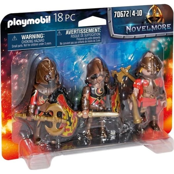 PLAYMOBIL - 70672 - 3 Burnham Raiders fighters