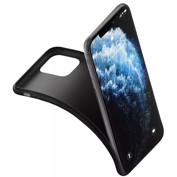Telefoncover - 3MK - Samsung Galaxy A55 5G - Bumper - Sort farve - Semi-stift