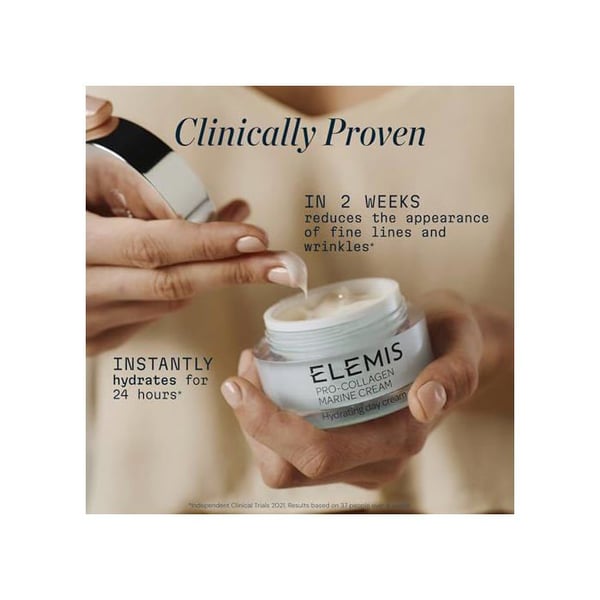 Anti-aging vård - ELEMIS - Pro-Collagen Marine Cream - Fuktgivande - Krämig konsistens - 50 ml