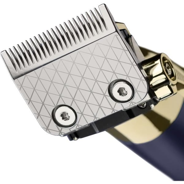 Trådlös hårklippare - BABYLISS - E992E Super-X Metal - Autonomi 3 h - Guld & Marinutgåvan