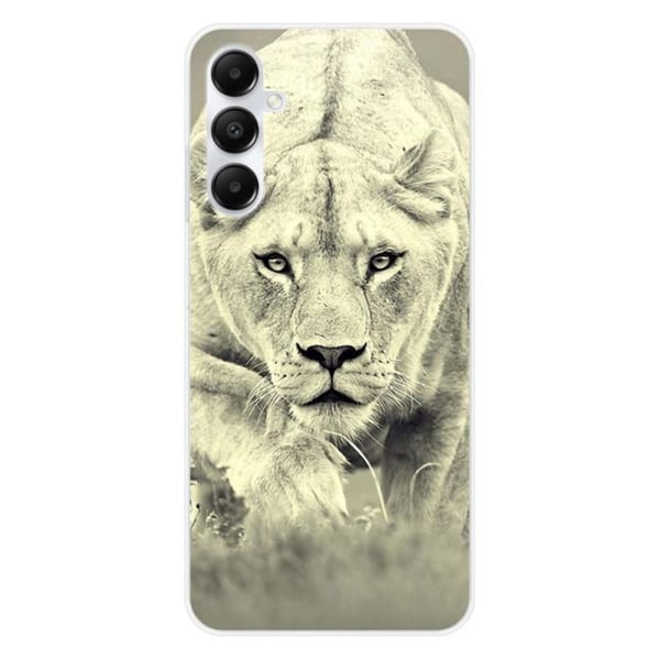 Tryckt silikonfodral som är kompatibelt med Samsung Galaxy A05S Lioness