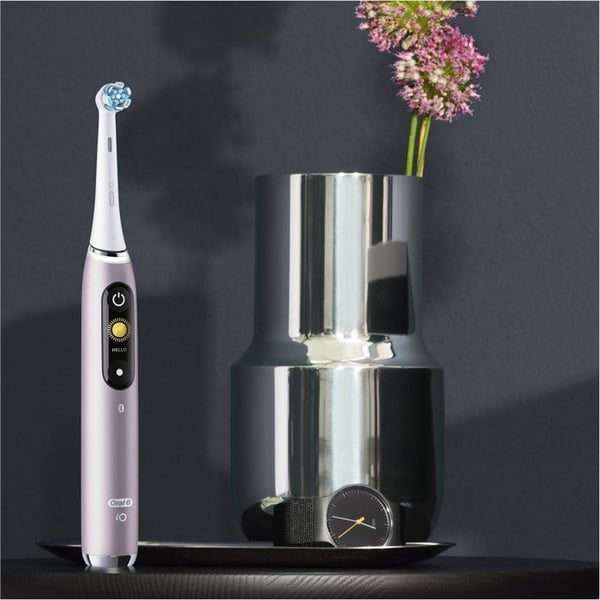 Elektrisk tandborste - Oral-B - iO 9 - Rosa - Magnetisk teknologi - Mikrovibration