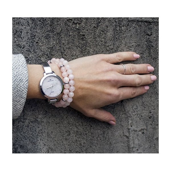 Armband i rosa kvarts MINK81/17