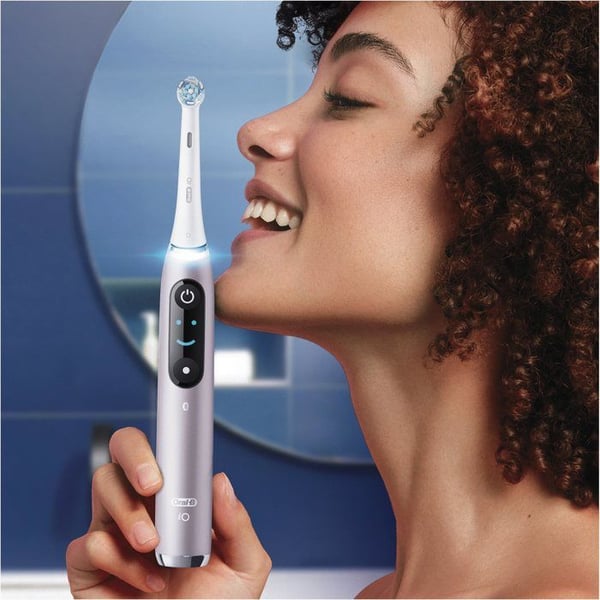 Elektrisk tandbørste - ORAL-B - iO 9 - Rosa - Magnetisk teknologi - Mikrovibrationer