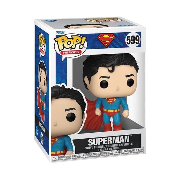Samlarfigur Funko Pop! Heroes Superman nr 599 vinyl 11,9 cm