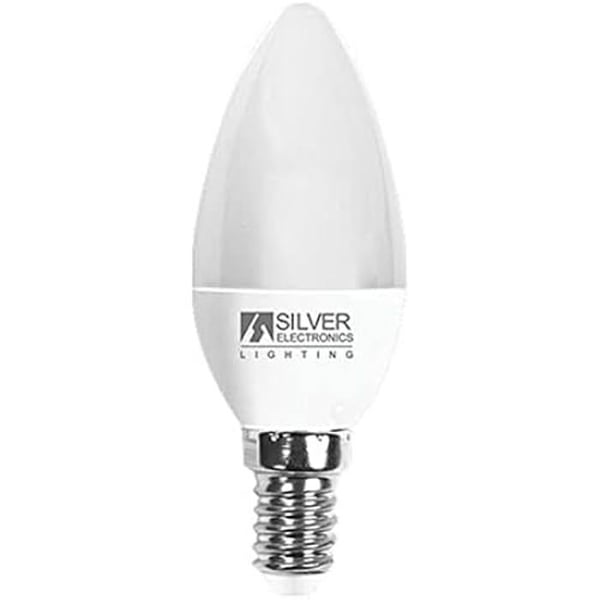 Ampoule LED - SILVER ELECTRONICS - E14 - 7W - Varmvit - 3000K
