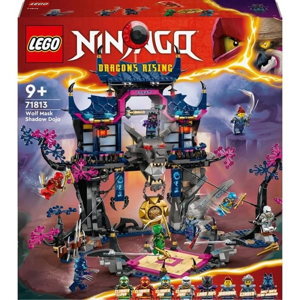 Byggleksak - LEGO - Ninjago 71813 - Skuggans Dojo - 1190 bitar - 6 år och uppåt