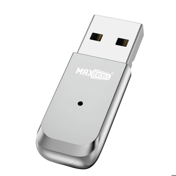 USB-minne Bluetooth-mottagare för bärbar dator eller stationär dator Max excell Grå