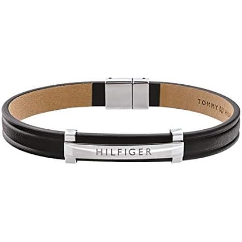 Armband - Tommy Hilfiger - 2790161 - Svart Läder - Elegant - Hållbar - Man