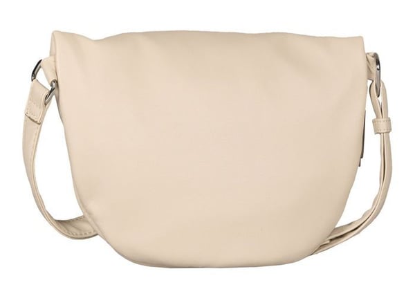 Axelväska med rem - TOM TAILOR - Milla bälteväska - Beige - 100% polyuretan - 27x15x6 cm