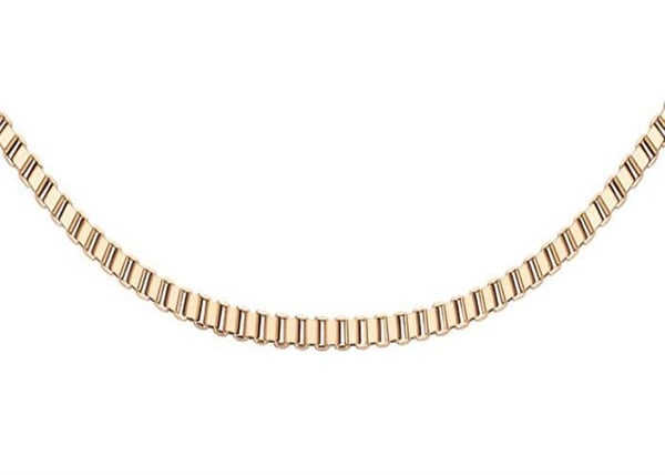 Collier - DANIEL WELLINGTON - Elan - Kirurgisk stål 316L - Rosaguld - Længde 44 cm