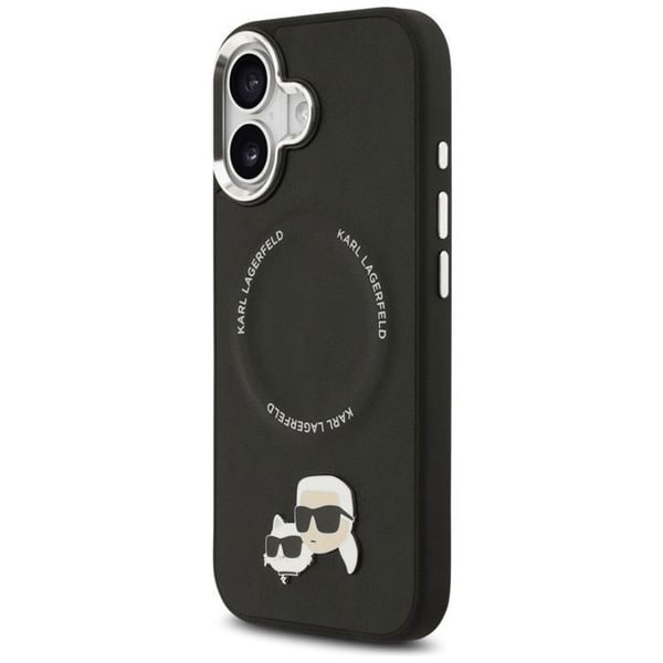 Skydd - CG MOBILE - Karl Lagerfeld - Choupette - Kompatibel med iPhone 17 - Hård - Svart
