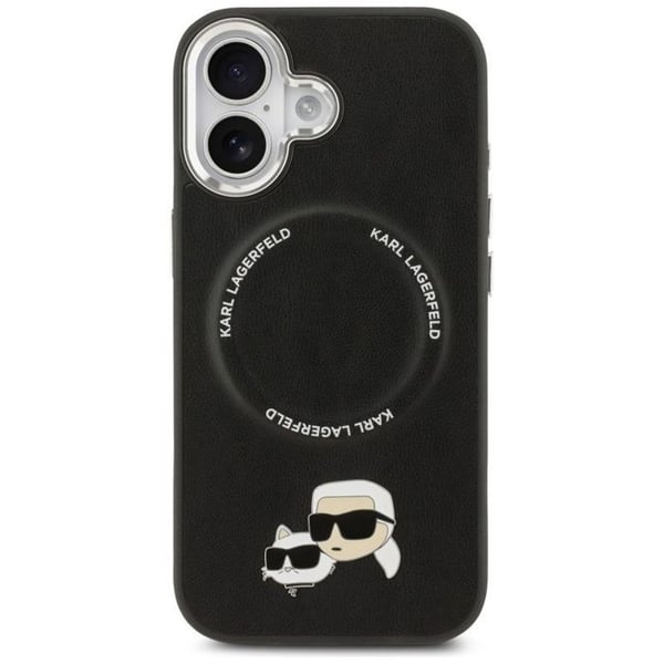 Skydd - CG MOBILE - Karl Lagerfeld - Choupette - Kompatibel med iPhone 17 - Hård - Svart