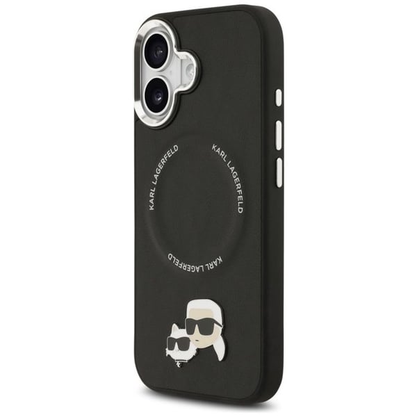Skydd - CG MOBILE - Karl Lagerfeld - Choupette - Kompatibel med iPhone 17 - Hård - Svart
