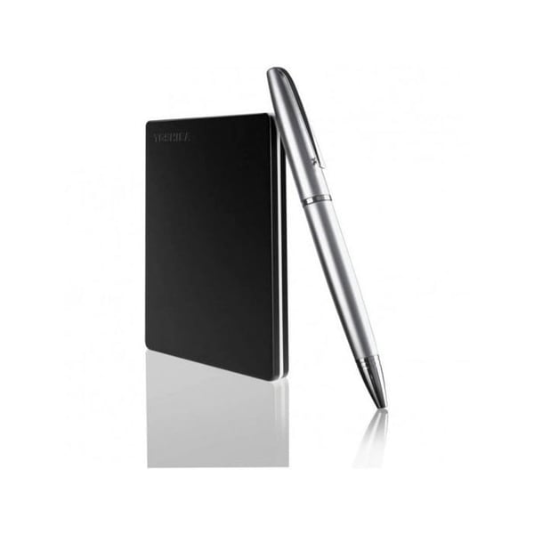 TOSHIBA bärbar extern hårddisk - 2TB - USB 3.0 - Lösenordsskydd