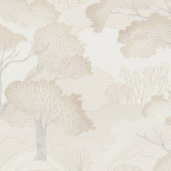 Non-woven tapet 10448-14 Grafiskt tapet 0,53 x 10,05 m Erismann Elle Dekoration 4 Grädde