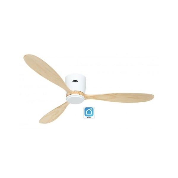 CasaFan 313292W takfläkt med WIFI ECO PLANO WOOD WE-NT
