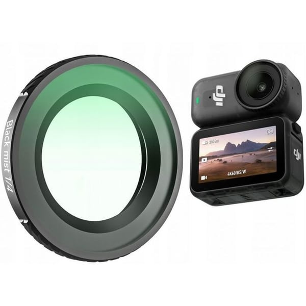 Sunnylife Filter Black Mist Effekt 1/4 för kamera DJI Osmo Nano + etui / On-fi075-d