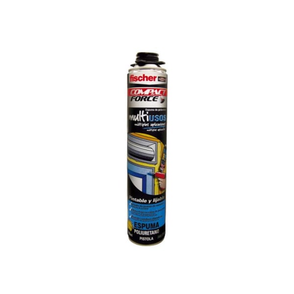 Polyuretanskum - Fischer - 700 ml - Termisk och akustisk isolering - Fleranvändning - CFC-fri