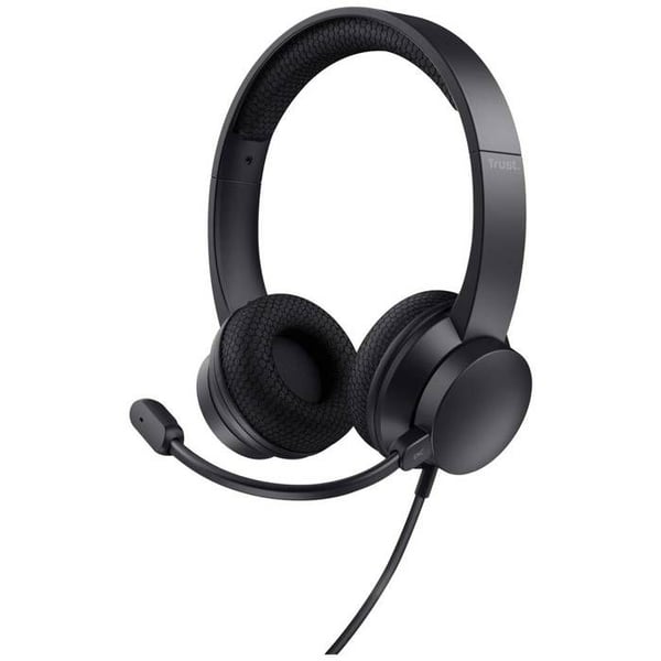 Trust HS-260 dator Trådbundet on-ear headset Stereo svart